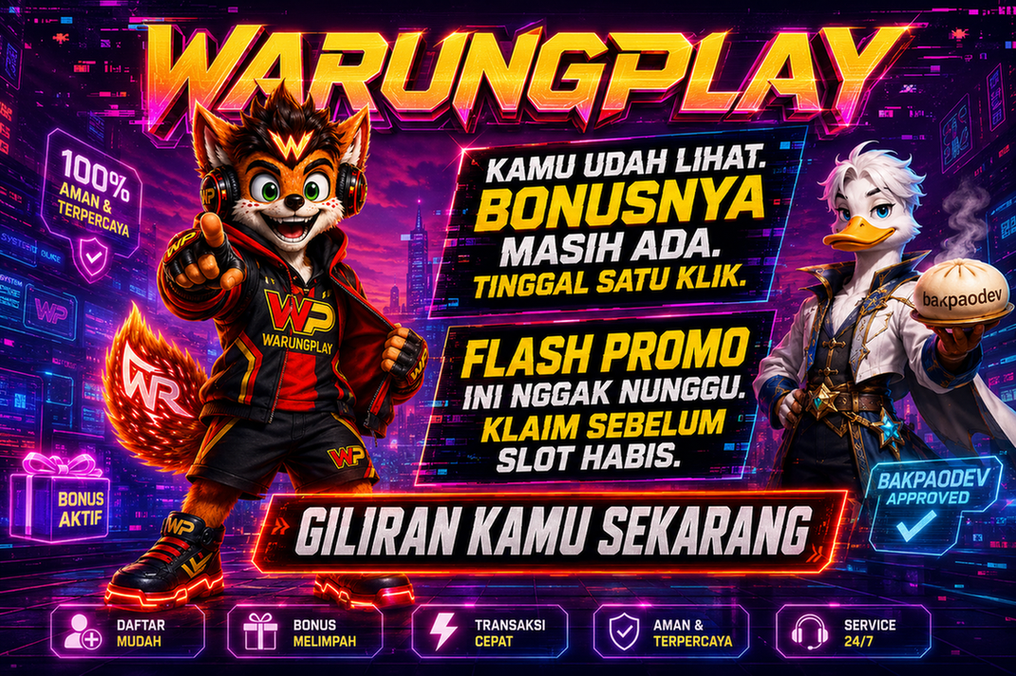 Bonus new member warungplay platform gaming generatif Indonesia